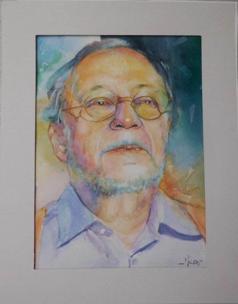 Maestro Cesar Zambrano figura humana de Li Mizar