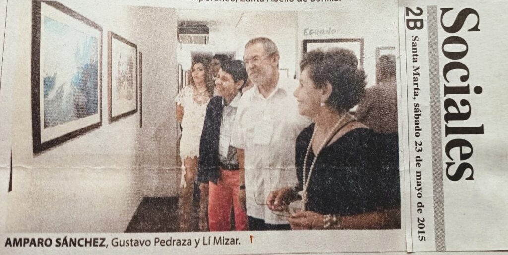 Acuarelas Li MIzar, con Gustavo Pedraza