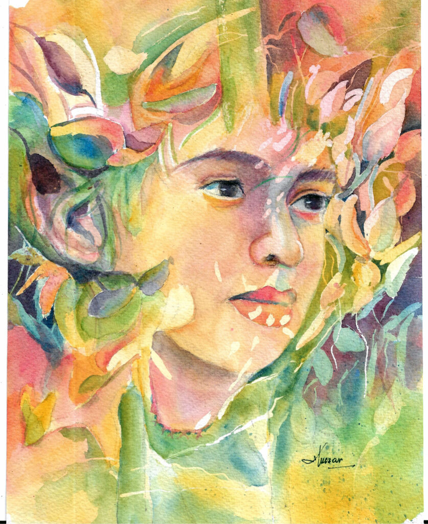 Retrato 1 figura humana de Li Mizar